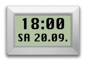 Digitaluhr_18 Uhr