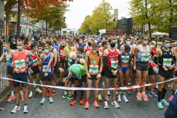Deutsche Halbmarathon Meisterschaften 2021; Hamburg, 17.10.21