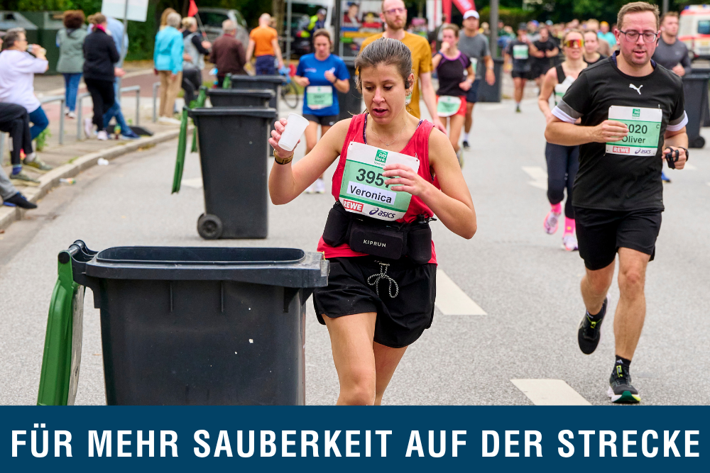 Sauberkeit auf der Strecke